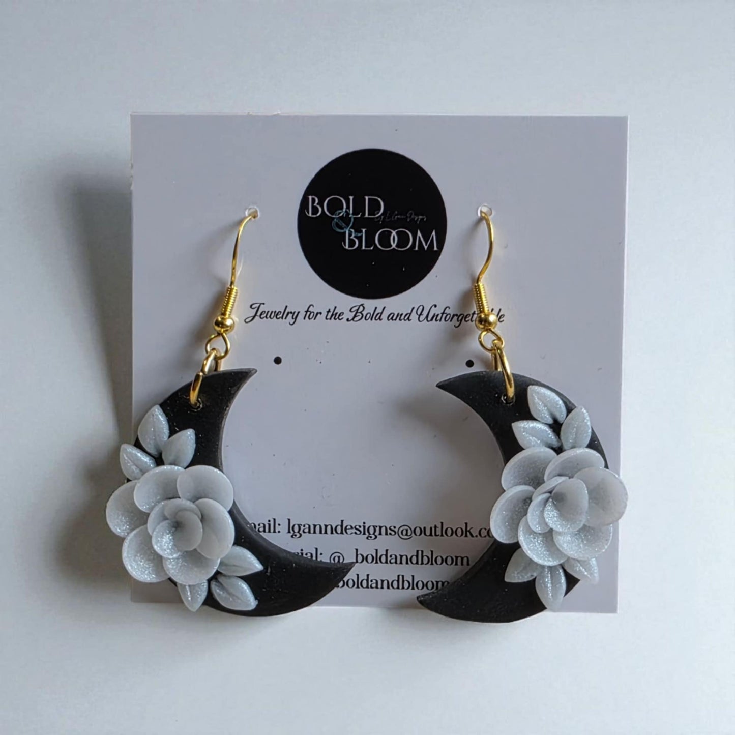 Lunar Blossom Earrings