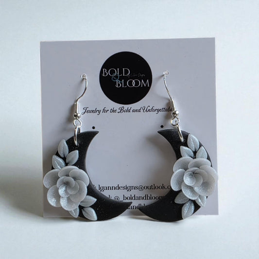Lunar Blossom Earrings